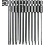 Jeu de 11 embouts longs torx pour tournevis et visseuse �lectrique - embouts magn�tiques - tige hexagonale ...