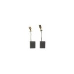 Jeu de 2 charbons adaptable metabo 1899 - 23. dimensions 6x12. 5x15. 5mm.
