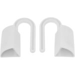 Jeu de 2 entrebailleurs bloque - charni�re � suspendre, pour bloquer la porte et �viter des fermetures ...