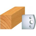 Jeu de 2 fers profil�s acier ht 40 x 4 mm - n�000 fer feuillure 40 mm - outil de menuiserie - diamwood ...