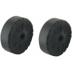 Jeu de 2 roues pour aspirateur / souffleur / broyeur 2800w universel dpr8121 - 627801