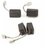 Jeu de 4 balais de charbon compatibles avec meuleuses d'angle mod�les gws7 - 100 gws7 - 125 gop250ce ...