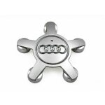 Jeu de 4 caches - moyeux 4f0601165 n roue embl�me, pour enjoliveurs de 135 mm pour audi (argent)