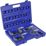 Jeu 4 microm�tre 0 - 100mm vis microm�trique microm�tre ext�rieur plage mesure 0, 01 mm haute pr�cision ...