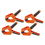 Jeu de 4 pinces � ressort 110x50mm - fischer darex