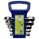 Jeu de 5 cl�s mixtes � cliquet courtes sur clip - irimo