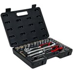 Jeu de 54 cls  douilles 1 / 4'' + 1 / 2'', douilles hexagonales de 5 - 27mm, phillips, torx, jeu de ...