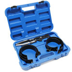Wiltec - jeu de 6 colliers de serrage de segments de piston taille de 73 - 111mm pince de serrage incluse ...