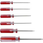 Jeu de 6 tournevis triangulaires, embouts de tournevis triangulaires magn�tiques 1, 8 mm 2, 0 mm 2, 3 ...