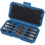 Jeu de 7 douilles à embout étoile torx extra longues 3 / 8 pouces Jeu de 7 douilles à embout étoile torx extra longues 3 / 8 pouces