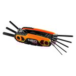 Jeu de 8 clés mâles 6 pans sur monture neo tools 09 - 571 Jeu de 8 clés mâles 6 pans sur monture neo tools 09 - 571
