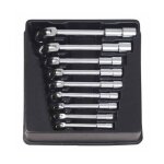 Ks tools - bo�te de 8 cl�s � pipe d�bouch�es m�triques - 6 pans, 8 � 24 mm - 517. 0452
