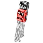 Jeu de 8 cl�s plates mixtes longues m�triques 8 - 19 mm sur �tui portatif - 440xl. jp8pb - facom