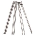Jeu de 8 embout long 200mm hex tige tamper proof tournevis embouts magntiques t8, t10, t15, t20, t25, ...