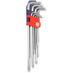 Jeu de 9 cl�s torx � bras long cr - v