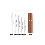 Jeu d'aiguilles  coudre, aiguilles  broder, aiguilles en acier inoxydable avec tui de rangement pour ...
