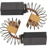 Jeu de balais de charbon de rechange (2 pi�ces) pour bosch 1619x08020, 1619x07410, 1619x01351, 2610320391 ...