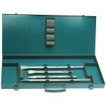 Jeu de burins, sds - max, high quality, 4 pi�ces sds - max - high quality - 4 pi�ces - makita