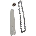Jeu de cha�ne pour tron�onneuse, pignon en acier, plaque de guidage 186 mm, cha�ne 230 mm, accessoires ...
