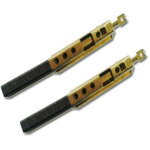 Jeu de charbons pour moteur d'origine 491. 3. 761 et centrales sistem air otto bull aura 300 et onda ...