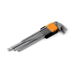 Jeu de cl�s allen imbus longues 230 mm 9 pi�ces amio - 01721
