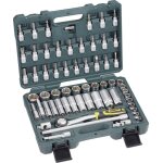 Jeu de cl�s � douille br�der mannesmann m 2045 - sl m�trique 3 / 8  (10 mm) 61 pi�ces c97516