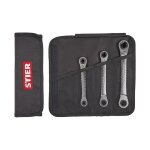 Jeu de cls mixtes  cliquet kraftspezial 4 en 1 stier, 8 - 18 mm, 3 pices