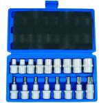 Jeu de cl�s torx e avec douille 1 / 2? 19 pcs.