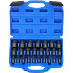 Jeu de douilles  chocs 25 pices pour retirer les boulons, vis et vis  tte creuse casss