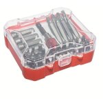 Jeu de douilles courtes 34 pi�ces ? embouts torx et cruciformes pour tournevis