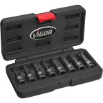 Jeu de douilles m�les � chocs t ? v7017 ? carr� creux 1 / 2 pouce (12, 5 mm) ? profil torx� int�rieur ...