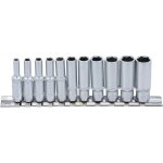 Jeu de douilles, six pans, longues 6, 3 mm (1 / 4 ) 4 - 13 mm 11 pi�ces