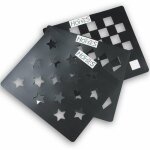 Jeu d'�chiquier pour la tonte des cheveux � cheval