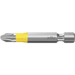 Jeu d'embouts y 50 mm phillips (ph3) 5 pcs 1 / 4' e6, 3 dans un coffret (41626) - wiha