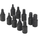 Jeu d'extracteurs de vis cass�s, 10 pi�ces, 1 / 4 7 / 32 3 / 16 5 / 32 1 / 8 13 / 32 3 / 8 11 / 32 5 ...