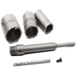 Jeu de forets 30 / 40 / 50 mm pour murs en ciment ou en b�ton (3 pi�ces)