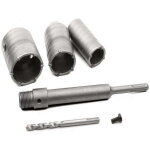 Jeu de forets 30 / 40 / 50 mm pour murs en ciment ou en b�ton (3 unit�s)