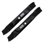 Jeu de lames mulching coupe 107cm pour mtd et toro remplace 742 - 0616a