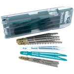 Jeu de lames de scie sauteuse makita b - 50 / b - 51 / b - 52 / b - 53 10 units
