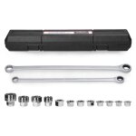 Jeu de manchons de cl� � cliquet multifonctionnels 15 en 1, pratique pour moto, v�lo, salle de bains, ...