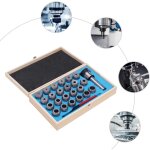 Jeu de mandrins � pince 23 pi�ces mk4 / mt4 m16, er40 � 4 - 26 mm cl� pour fraisage tour porte - outils ...
