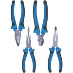 Jeu de pinces 59100 (4 pices, pinces universelles, pinces  bec long, pinces courbes, pinces coupantes ...