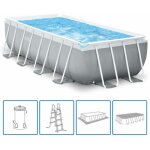 Jeu de piscine rectangulaire prism frame 488x244x107 cm 26792gn intex