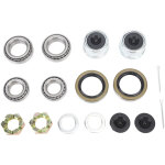 Jeu de roulements d'essieu de remorque, alliage d'acier l44610 professionnel � faible bruit pour essieux ...