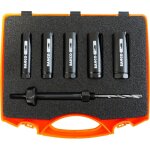 Jeu de scies cloches superior 19 - 30 mm 6 pi�ces - bahco 3833 - promoset - 1