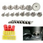 Jeu de scies cloches tct pour perceuse � carbure, perceuse, carotteuse, fraise circulaire, acier inoxydable, ...