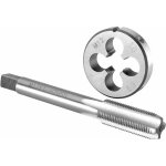 Jeu de tarauds et filires m12 x 1. taraud  filetage machine m12 x 1, 0 et matrice ronde  droite - ...