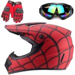 Jeunesse casques de moto, casque cycliste pour enfants, garon et fille scooter de ski vtt casque, dot ...
