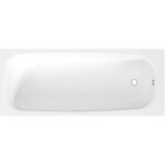 Jika - groupe roca) tanza 160 x 70 x 39 cm baignoire droite en acier �maill�, sans pieds, blanc (h225191000000 ...