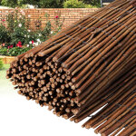 Jiubiaz 80 x 300 cm brise - vue en osier naturel marron ? canisse occultante pour balcon et jardin